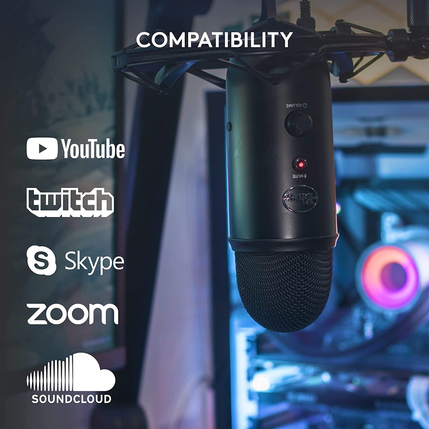 Yeti USB Microphone (Blackout)