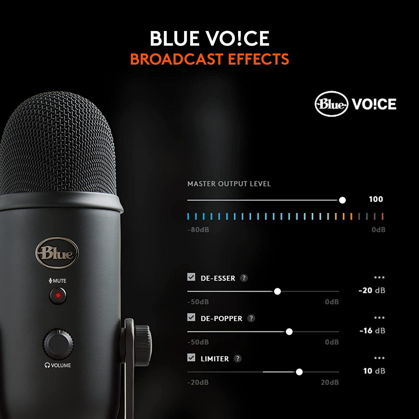 Yeti USB Microphone (Blackout)