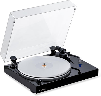 RT85 Turntable with Ortofon Cartridge, Acrylic Platter, Speed Control, and Vibration Isolation - High Fidelity Vinyl Record Player